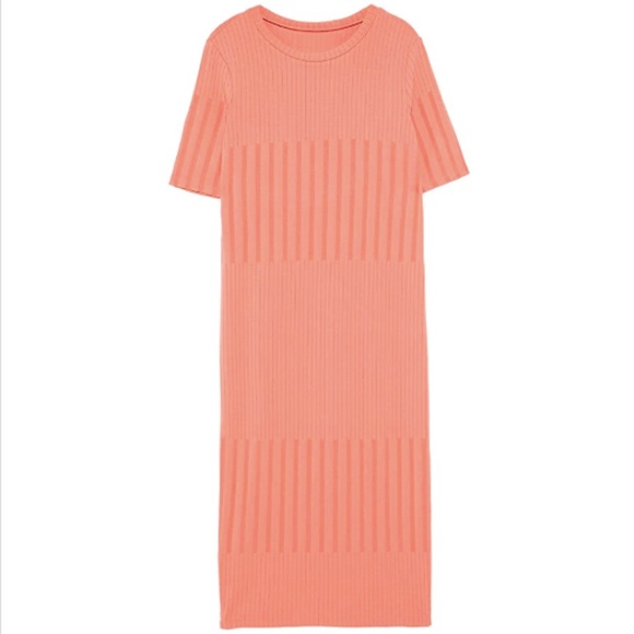 Zara Women Textured Dress in Black - Picture 7 of 8